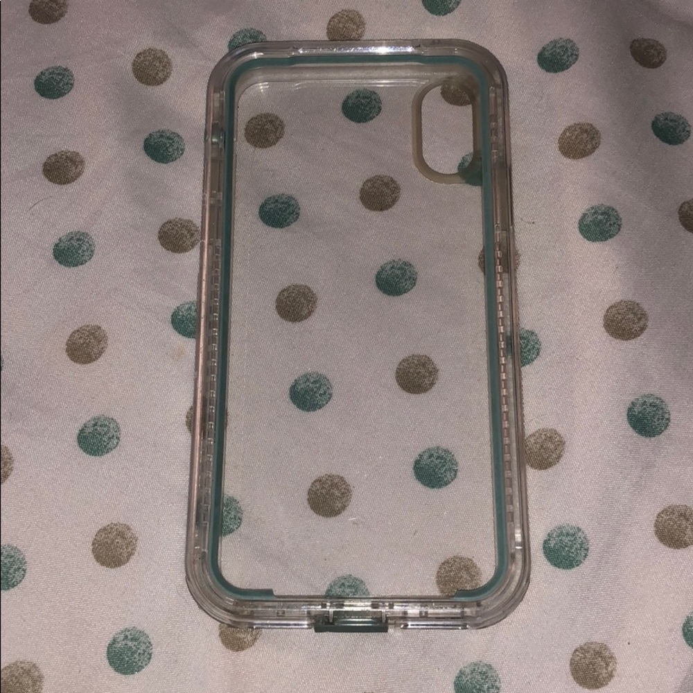 clear iphone x/xs case